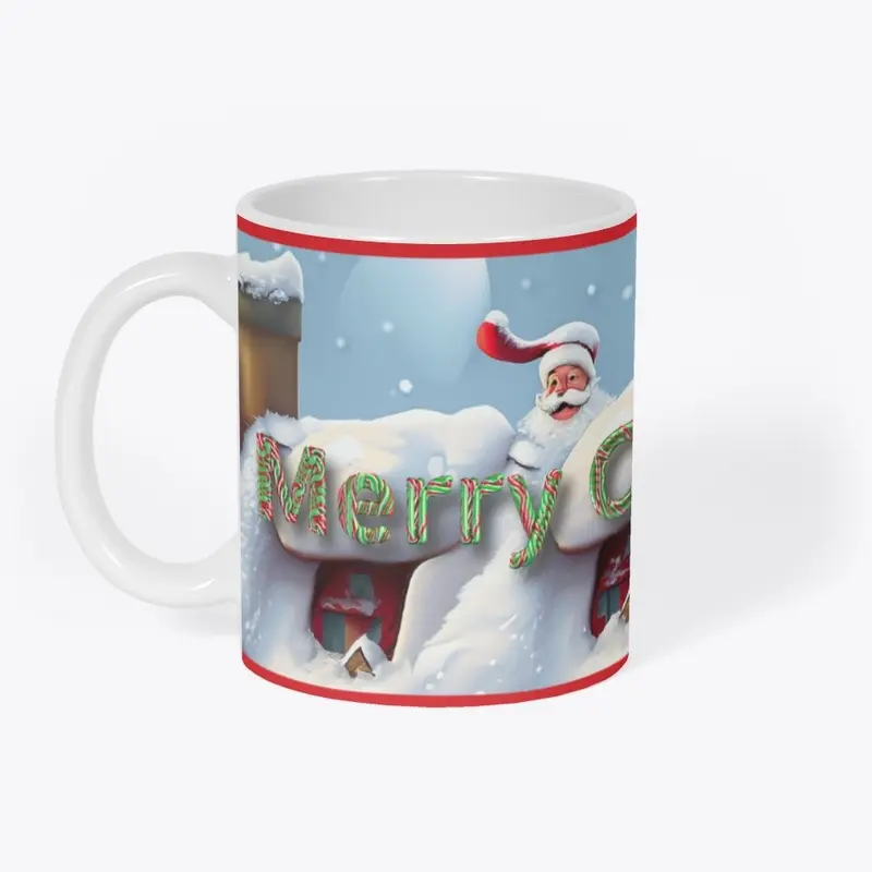 Santa Claus Merry Christmas Mug